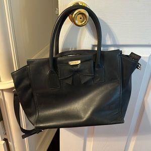 KATE SPADE. Large black purse with bow. Make your best offer!